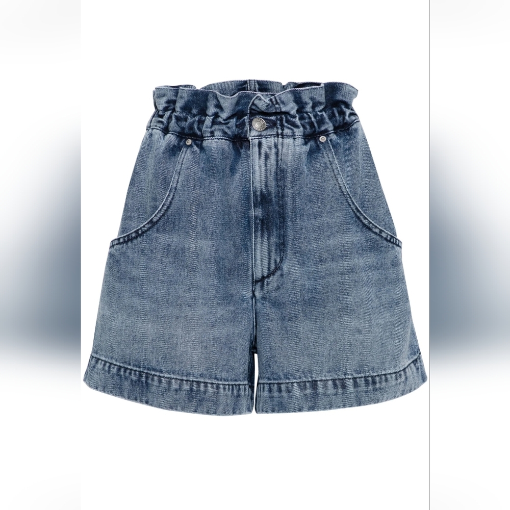Isabel Marant Blue Jean Shorts